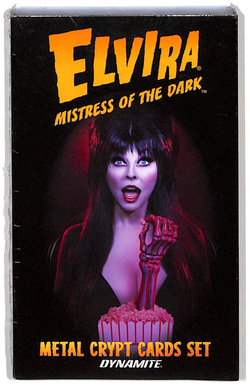 Elvira Metal Crypt Cards