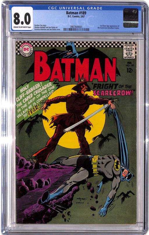 Batman #189 CGC 