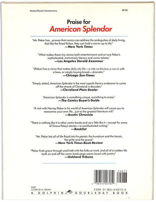 More American Splendor: The Life and Times of Harvey Pekar