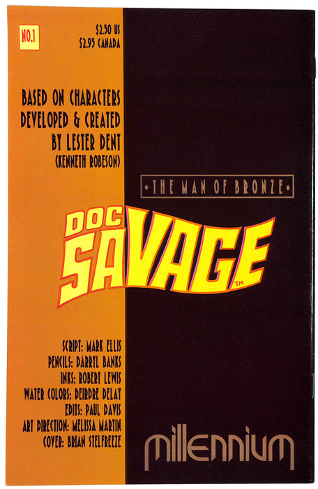 Doc Savage: The Man of Bronze #1 (9.2)