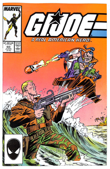 G.I. Joe, A Real American Hero #60 (8.0)