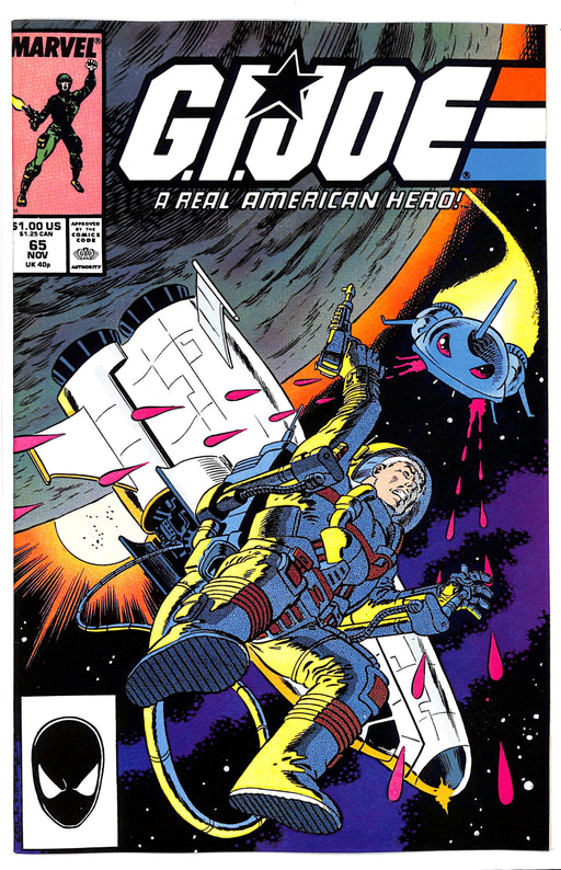 G.I. Joe, A Real American Hero #65 (9.0)