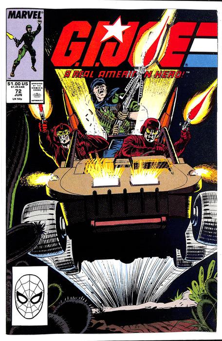 G.I. Joe, A Real American Hero #72 (6.0)