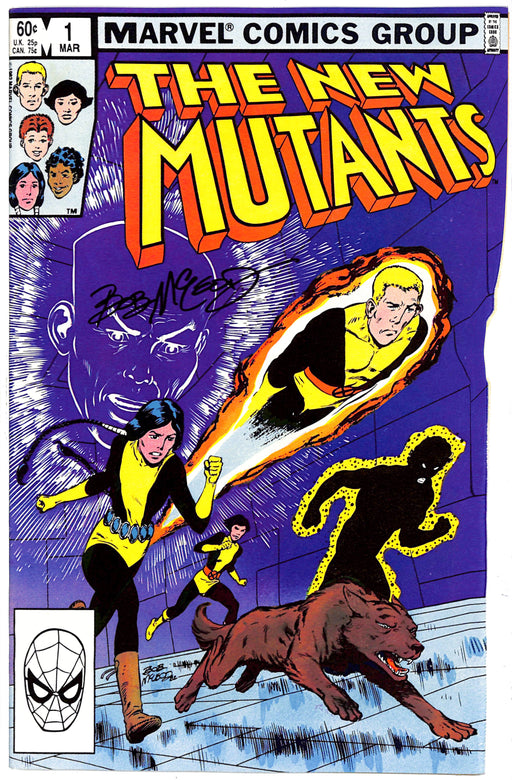 New Mutants #1 (9.0) Signed Bob Mcleod