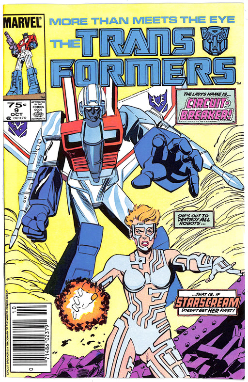 Transformers #9 (9.2) Newsstand - Mark Jewelers Insert