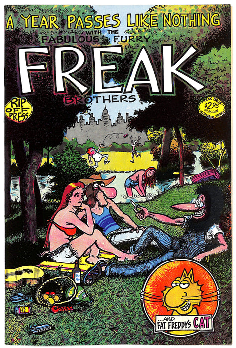 The Fabolous Furry Freak Brothers #3 (8.0)