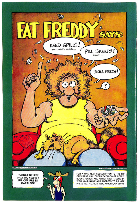 The Fabolous Furry Freak Brothers #3 (7.5)