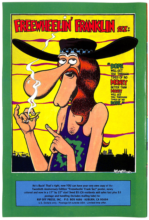 The Fabolous Furry Freak Brothers #2 (8.0)