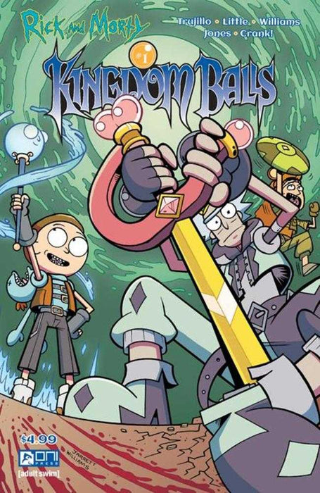 Rick And Morty Kingdom Balls #1 (Of 4) Cover A Jarrett Williams & Hank Jones (Mature)