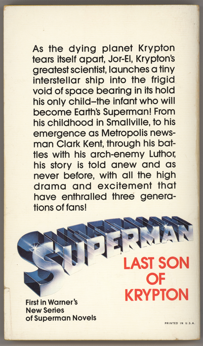 Superman: Last Son Of Krypton