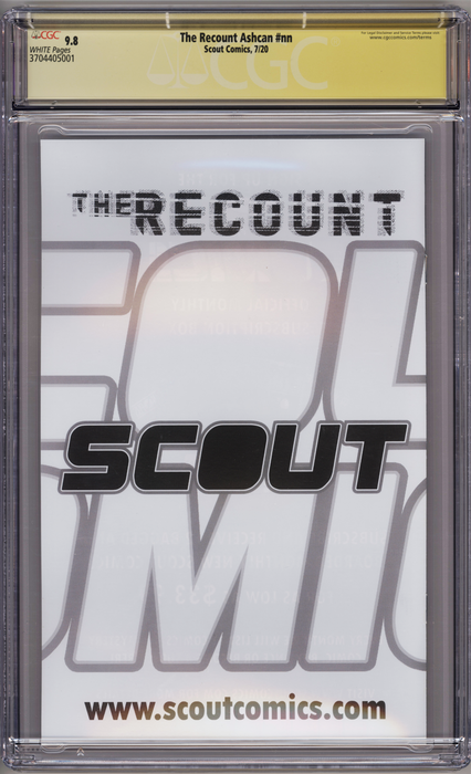 The Recount Ashcan CGC (9.8)