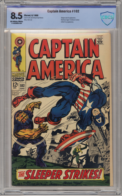 Captain America #102