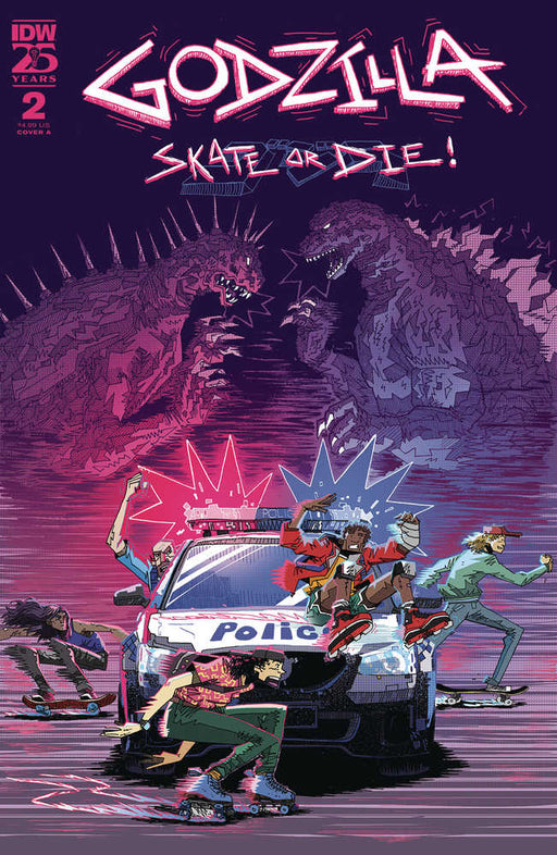 Godzilla Skate Or Die #2 Cover A Joyce