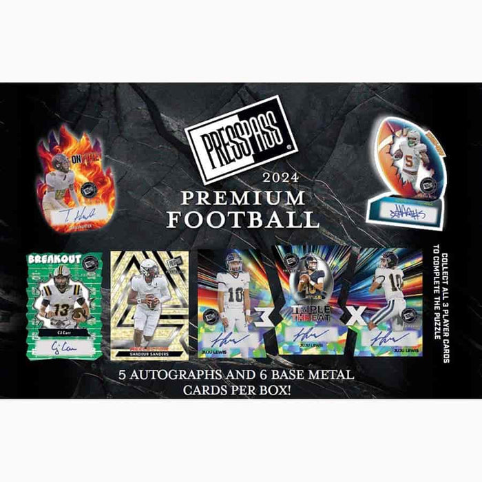 2024 Press Pass Premium Football Hobby