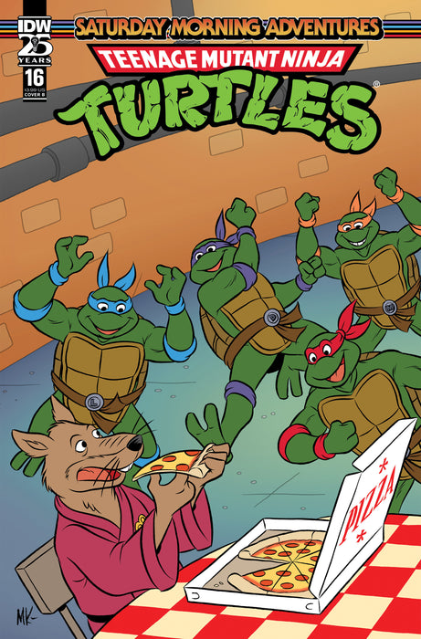 Teenage Mutant Ninja Turtles: Saturday Morning Adventures #16 Variant B (Kazaleh)