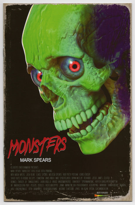 Mark Spears Monsters #1 (9.4) 5th Print