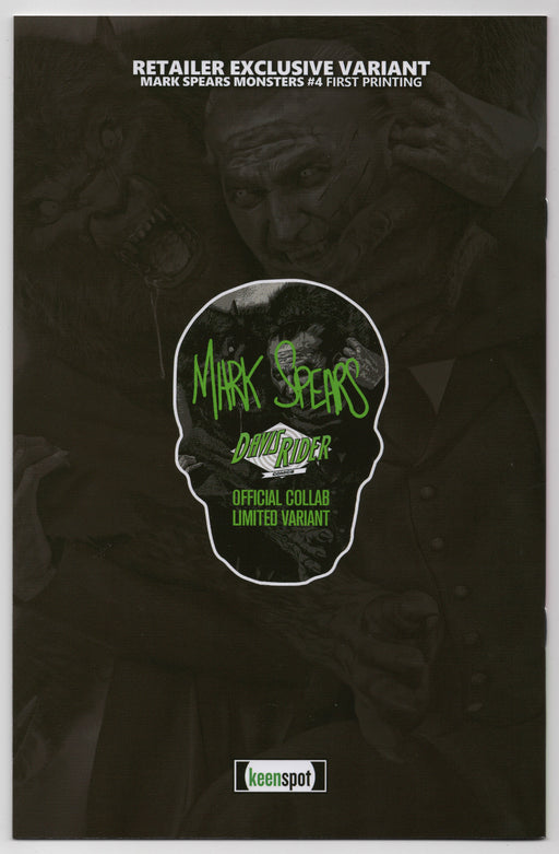 Mark Spears Monsters #4 (9.8)