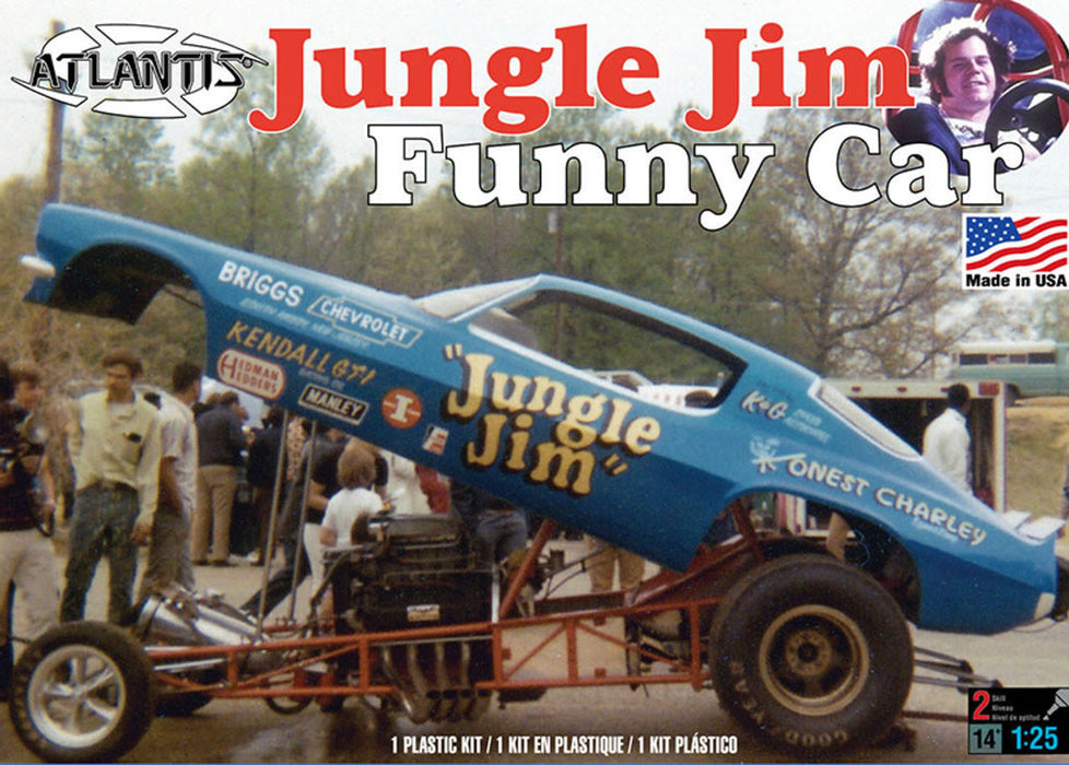 1/25 Atlantis Models 1971 Jungle Jim Camaro Funny Car