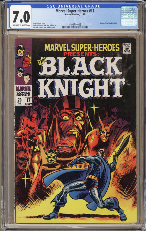 Marvel Super-Heroes #17 CGC (7.0)