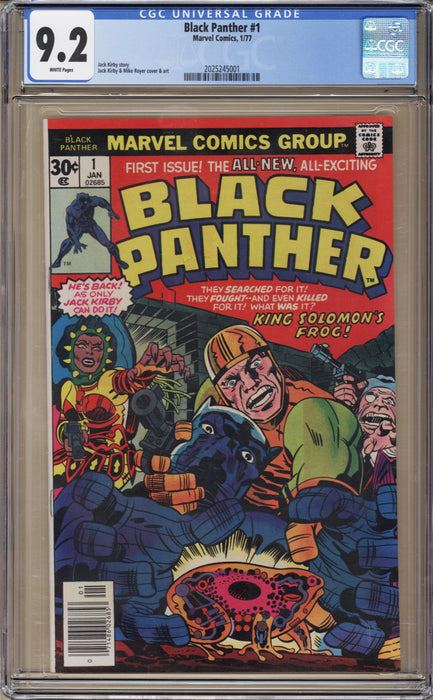 Black Panther #1 CGC (9.2)