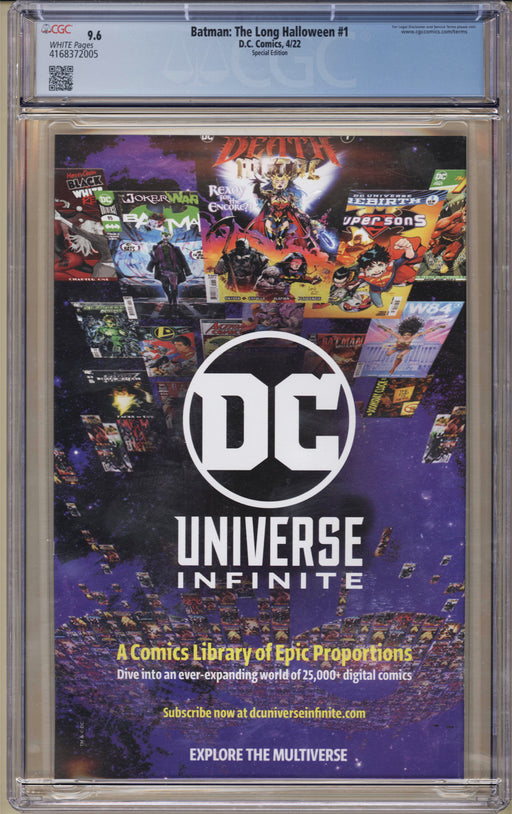 Batman: The Long Halloween Special #1 CGC (9.6)