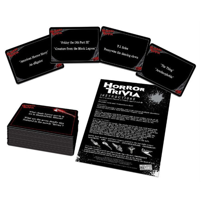 Horror Trivia Card Game