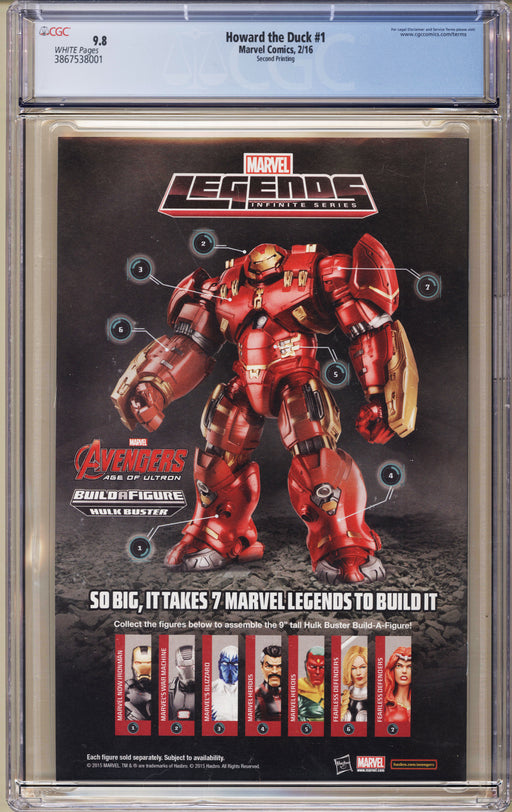 Howard The Duck #1 CGC (9.8) 2nd Print