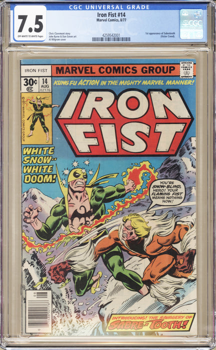 Iron Fist #14 CGC (7.5)