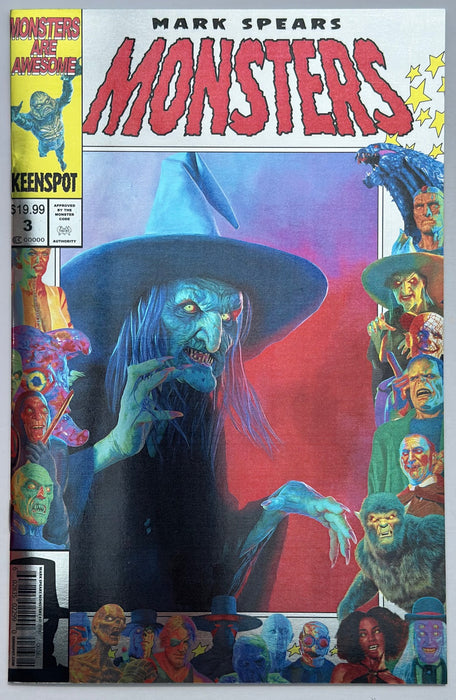 Mark Spears Monsters #3 (9.2) Holofoil Flip Cover