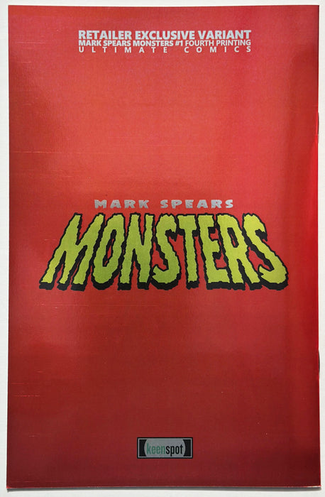 Mark Spears Monsters #1 (9.6) Holofoil 4th Print