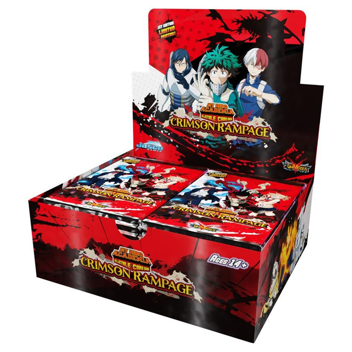 My Hero Academia CCG: Crimson Rampage: Series 2 Booster Box