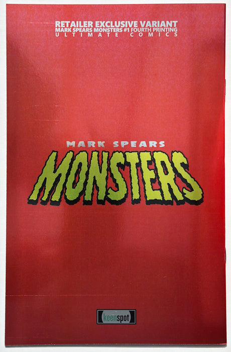 Mark Spears Monsters #1 (9.6) Holofoil 4th Print