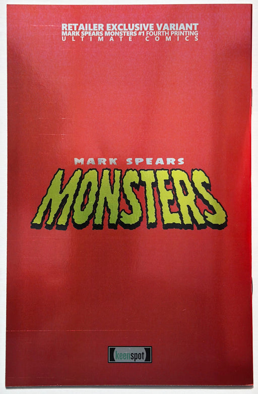 Mark Spears Monsters #1 (9.6) Holofoil 4th Print