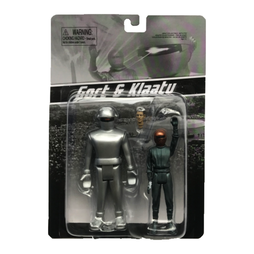 Monstarz The Day the Earth Stood Still Gort and Klaatu Retro Action Figure 2 pack