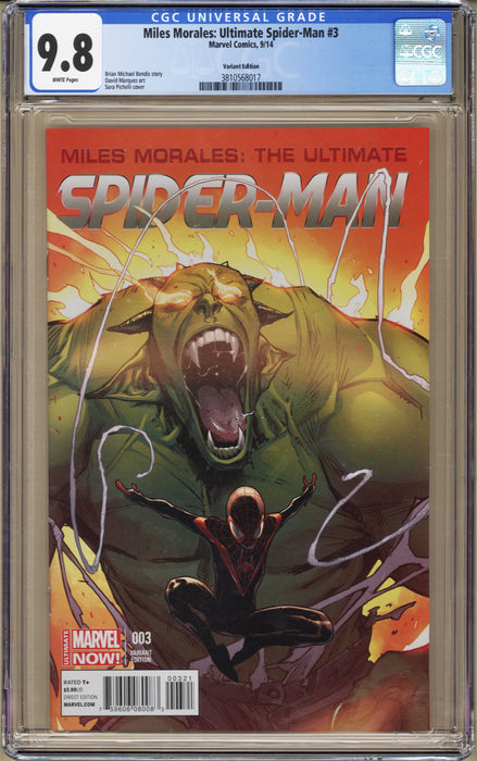 Miles Morales: The Ultimate Spider-Man #3 CGC (9.8)