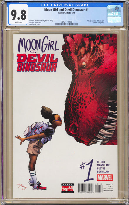 Moon Girl and Devil Dinosaur #1 CGC (9.8)