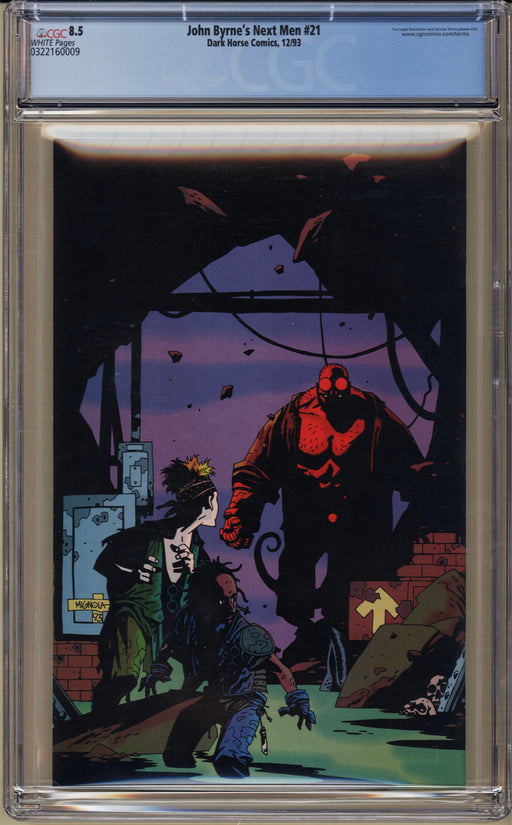 John Byrne's Next Men #21 CGC (8.5)