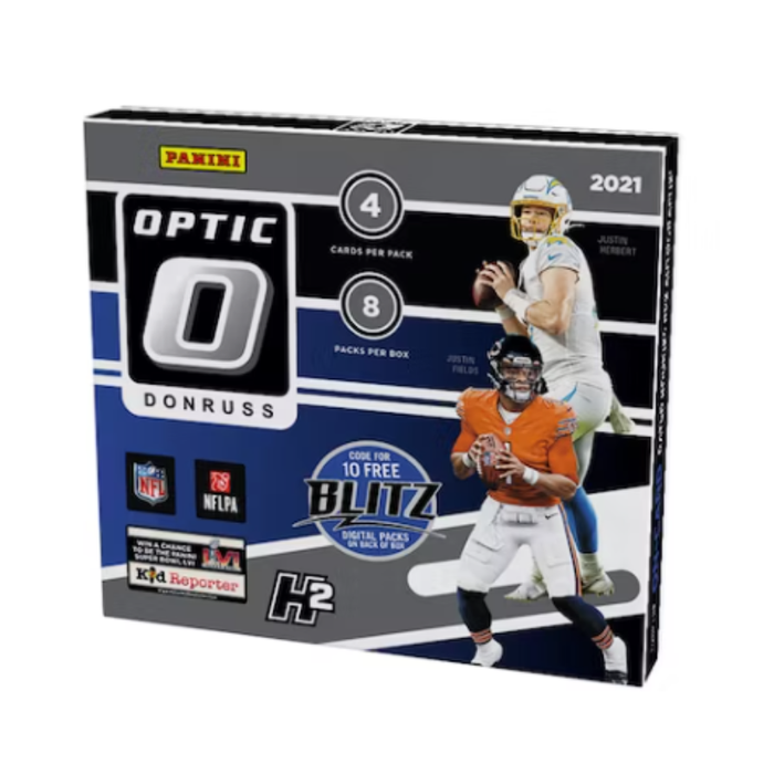 2021 Panini Donruss Optic Football H2 Hobby Hybrid Box