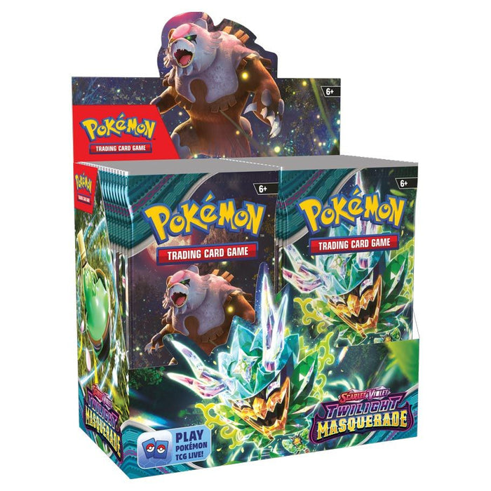 Pokémon TCG: Scarlet & Violet 6: Twilight Masquerade: Booster Display