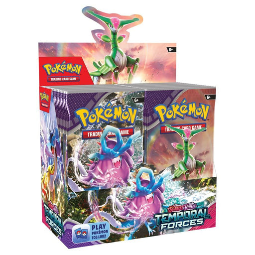 Pokémon TCG: Scarlet & Violet 5: Temporal Forces: Booster Display