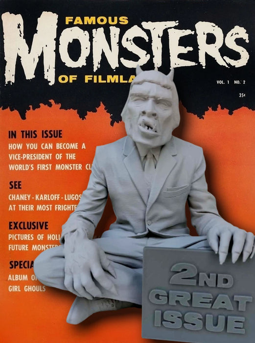 Cover Demon From Famous Monsters Of Filmland #2 - 3D Print