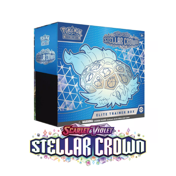 Pokemon TCG: Scarlet And Violet Stellar Crown Elite Trainer Box