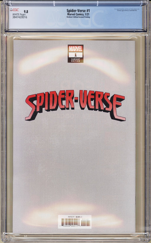 Spider-Verse #1 CGC (9.8) 2nd Print