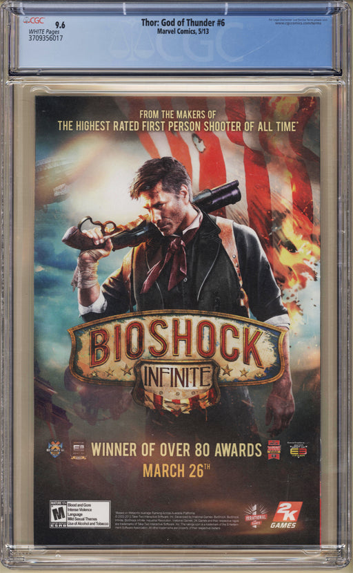 Thor: God Of Thunder #6 CGC (9.6)