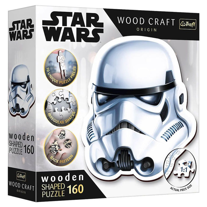 Puzzle: Star Wars: Woodcraft: Stormtrooper's Helmet 160 Piece