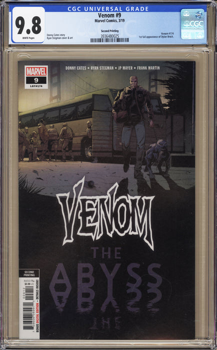 Venom #9 CGC (9.8) 2nd Print