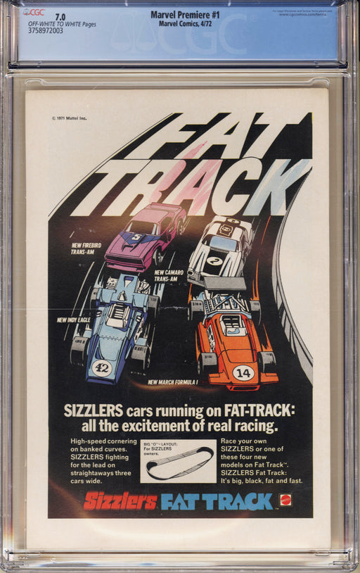 Marvel Premiere #1 CGC (7.0)