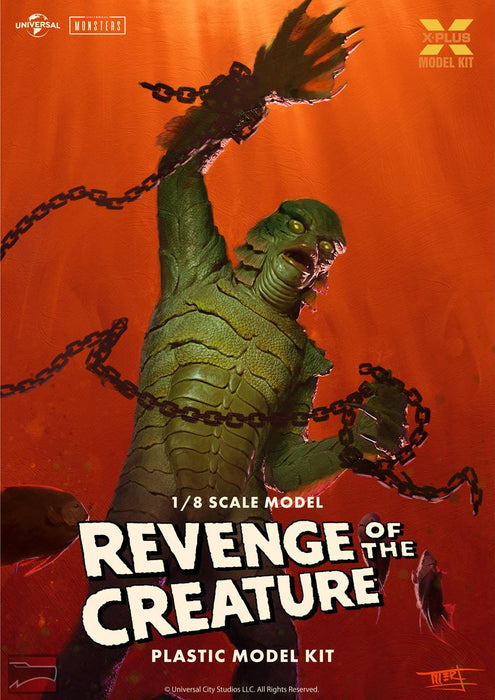 1/8 X-Plus Revenge of the Creature from the Black Lagoon Plastic Model Kit