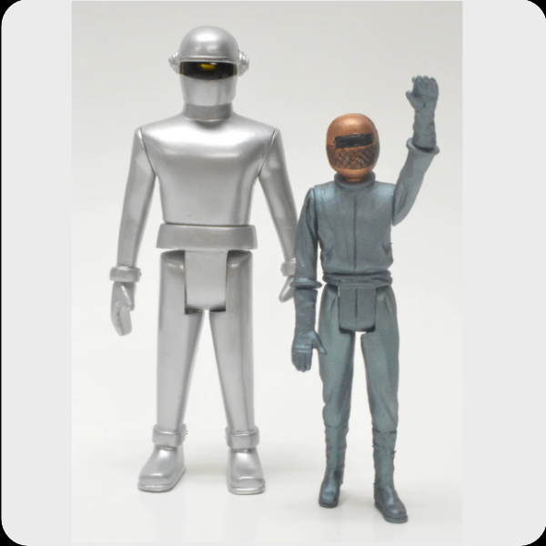 Monstarz The Day the Earth Stood Still Gort and Klaatu Retro Action Figure 2 pack